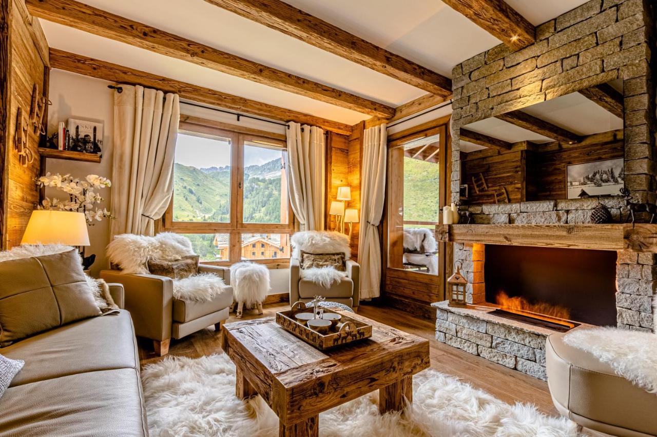 Arc 1950, Ambiance Chalet Luxe 5/7Pers Dans Residence 5* Skis Aux Pieds Avec Spa Les Arcs  Экстерьер фото