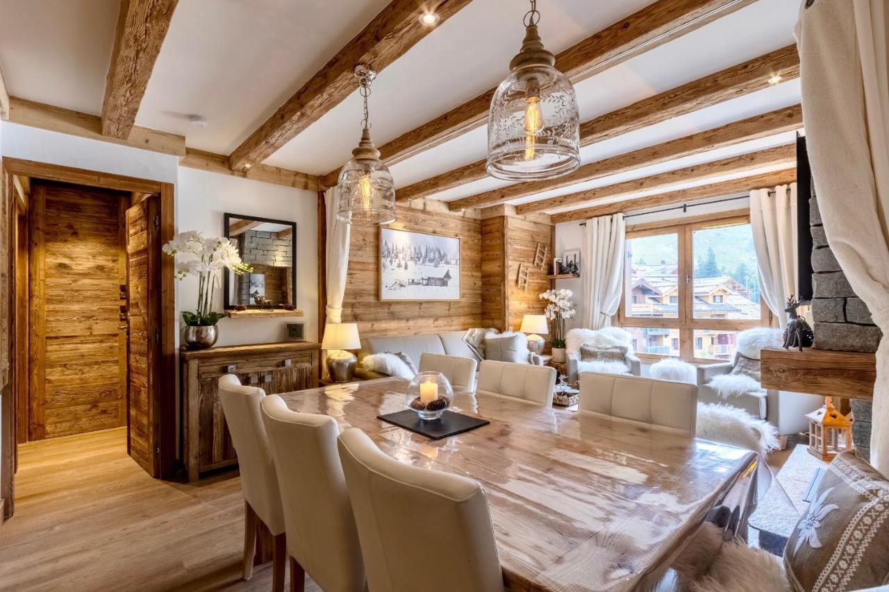 Arc 1950, Ambiance Chalet Luxe 5/7Pers Dans Residence 5* Skis Aux Pieds Avec Spa Les Arcs  Экстерьер фото