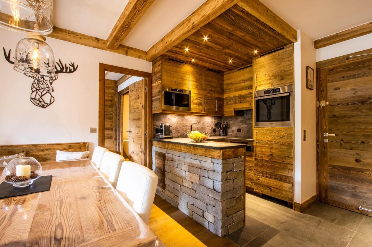 Arc 1950, Ambiance Chalet Luxe 5/7Pers Dans Residence 5* Skis Aux Pieds Avec Spa Les Arcs  Экстерьер фото
