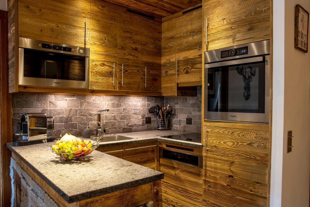 Arc 1950, Ambiance Chalet Luxe 5/7Pers Dans Residence 5* Skis Aux Pieds Avec Spa Les Arcs  Экстерьер фото