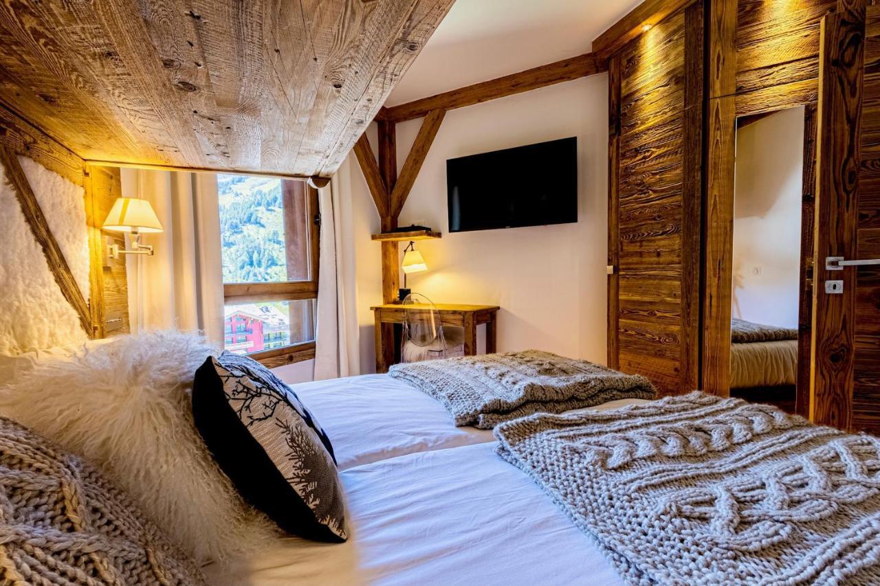 Arc 1950, Ambiance Chalet Luxe 5/7Pers Dans Residence 5* Skis Aux Pieds Avec Spa Les Arcs  Экстерьер фото