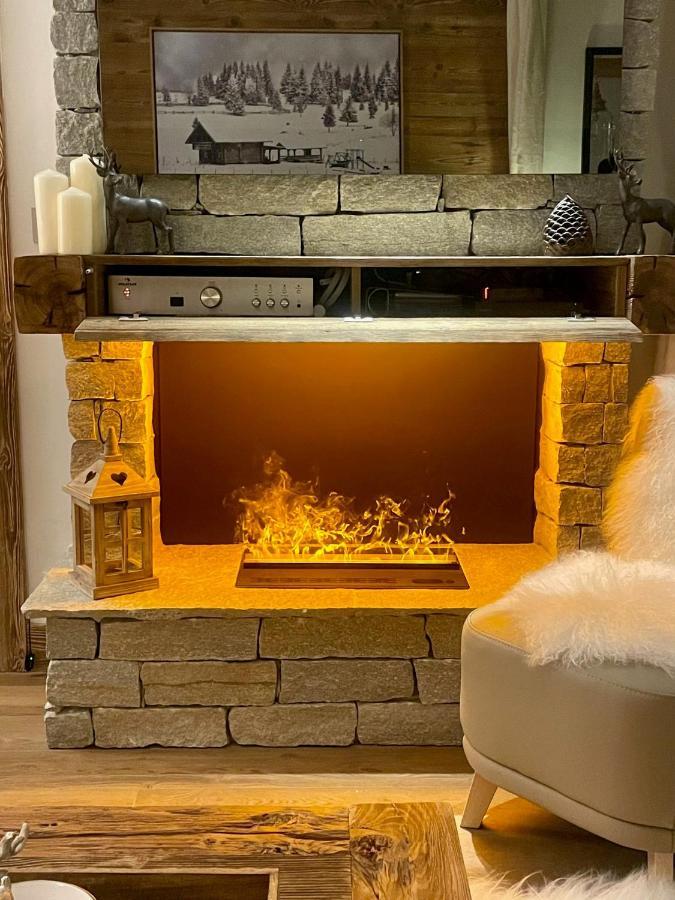 Arc 1950, Ambiance Chalet Luxe 5/7Pers Dans Residence 5* Skis Aux Pieds Avec Spa Les Arcs  Экстерьер фото