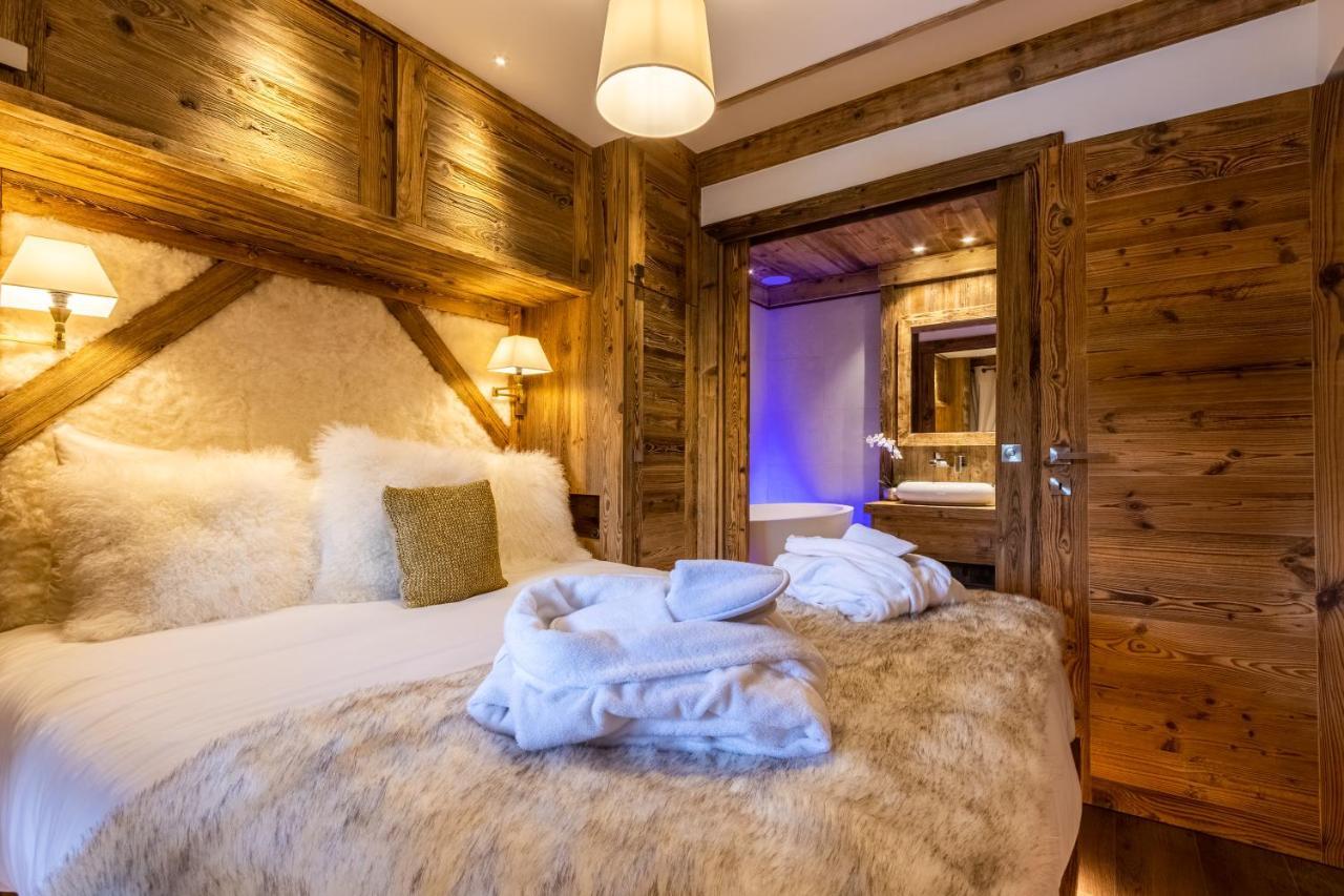 Arc 1950, Ambiance Chalet Luxe 5/7Pers Dans Residence 5* Skis Aux Pieds Avec Spa Les Arcs  Экстерьер фото